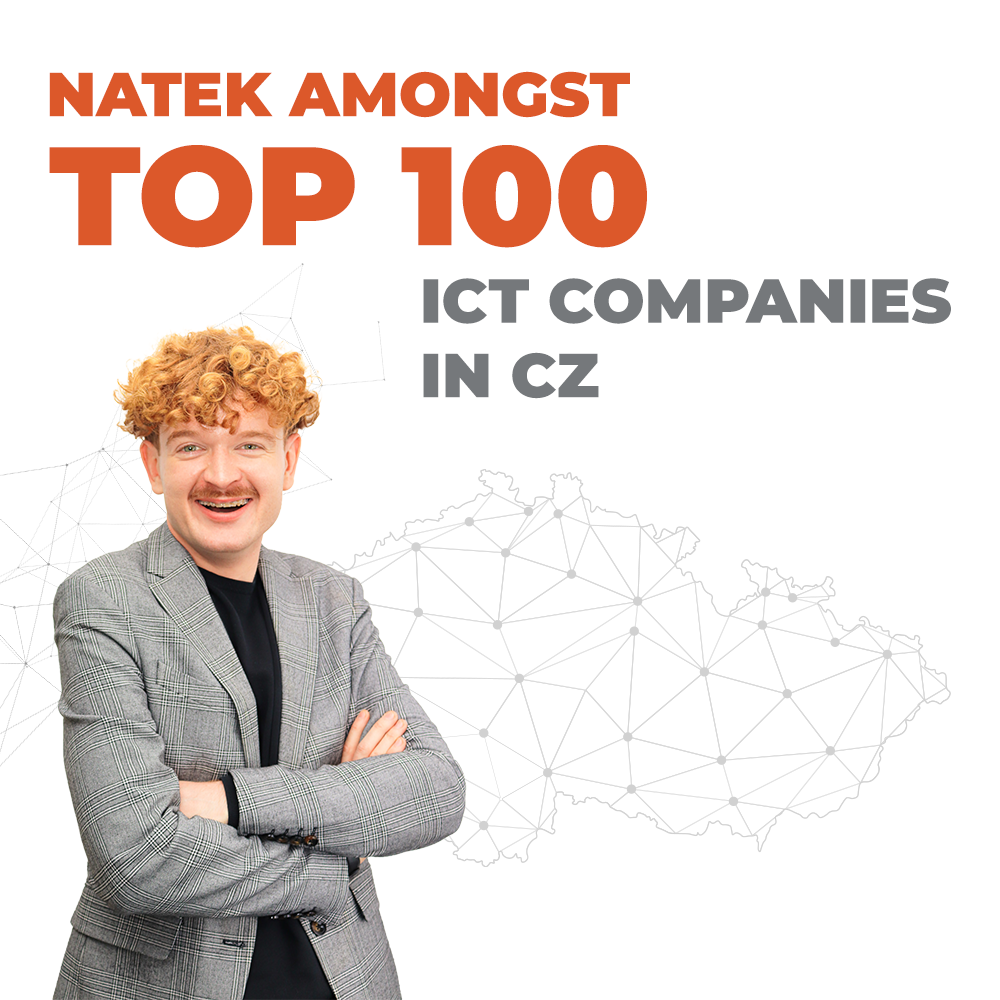 NATEK amongst TOP 100 ICT companies in the Czech Republic