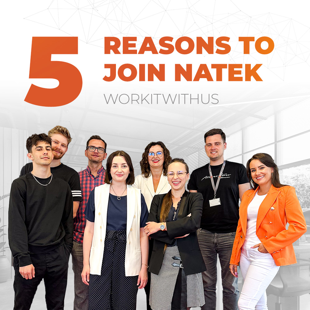 5 Reasons why you should join NATEK