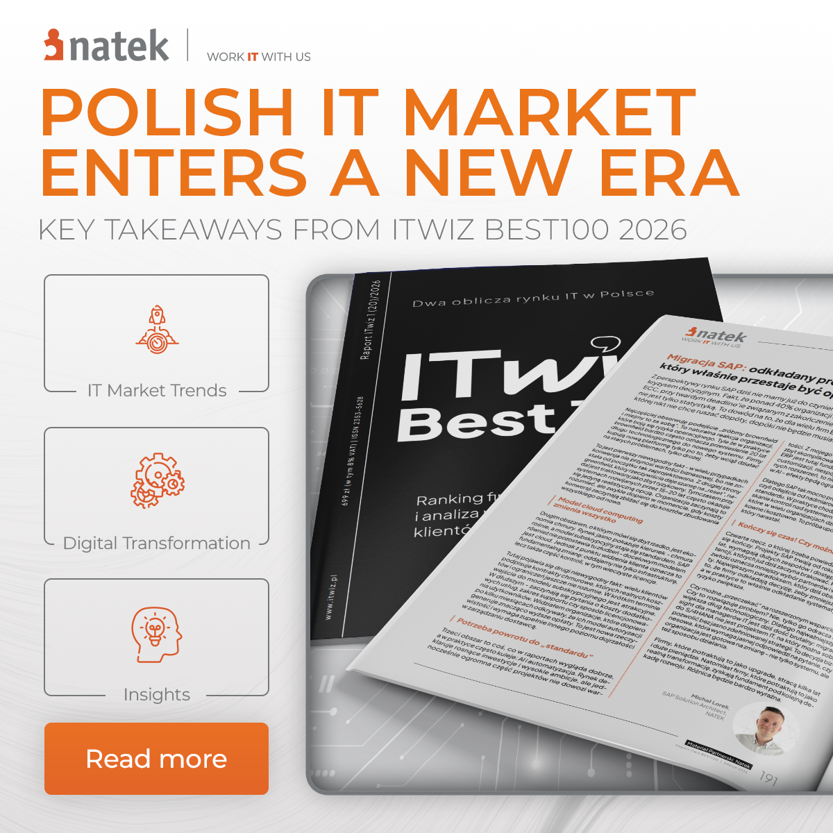 Poland's IT Market in 2026: Key Insights from the ITwiz BEST100 Report